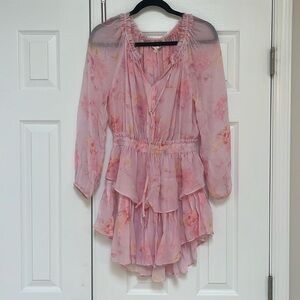 LOVESHACKFANCY POPOVER MINI DRESS - SUMMER MORNING -